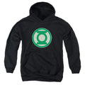 Green Lantern Green Symbol Youth Hoodie