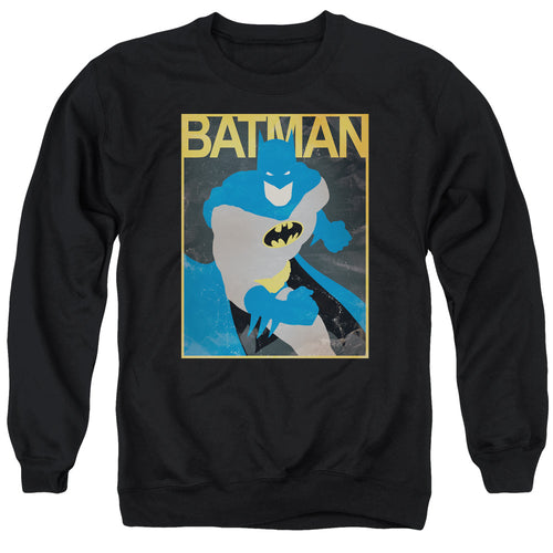 Batman Simple Bm Poster Crewneck Sweatshirt