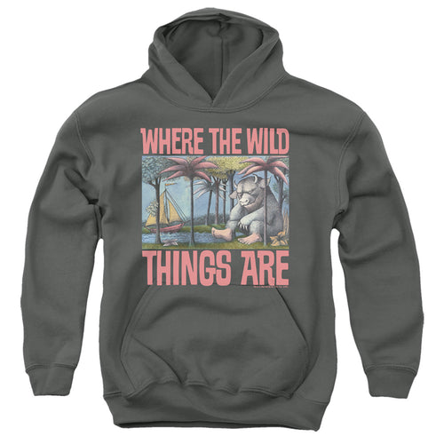 Where the Wild Things Are Classic Cover Youth Hoodie