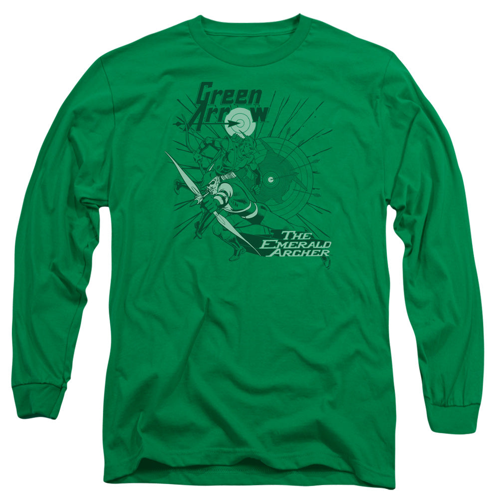 DC Comics The Emerald Archer Long Sleeve T-Shirt