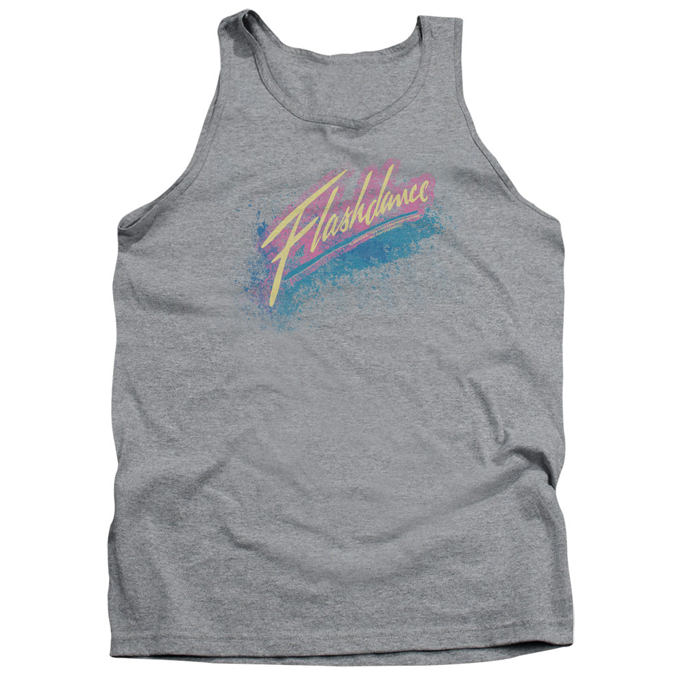 Flashdance Spray Logo Tank Top