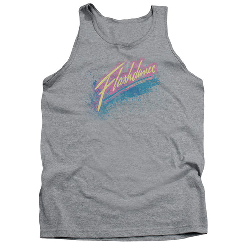 Flashdance Spray Logo Tank Top