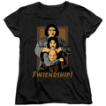 The Princess Bride Fwiendship Black Womens T-Shirt