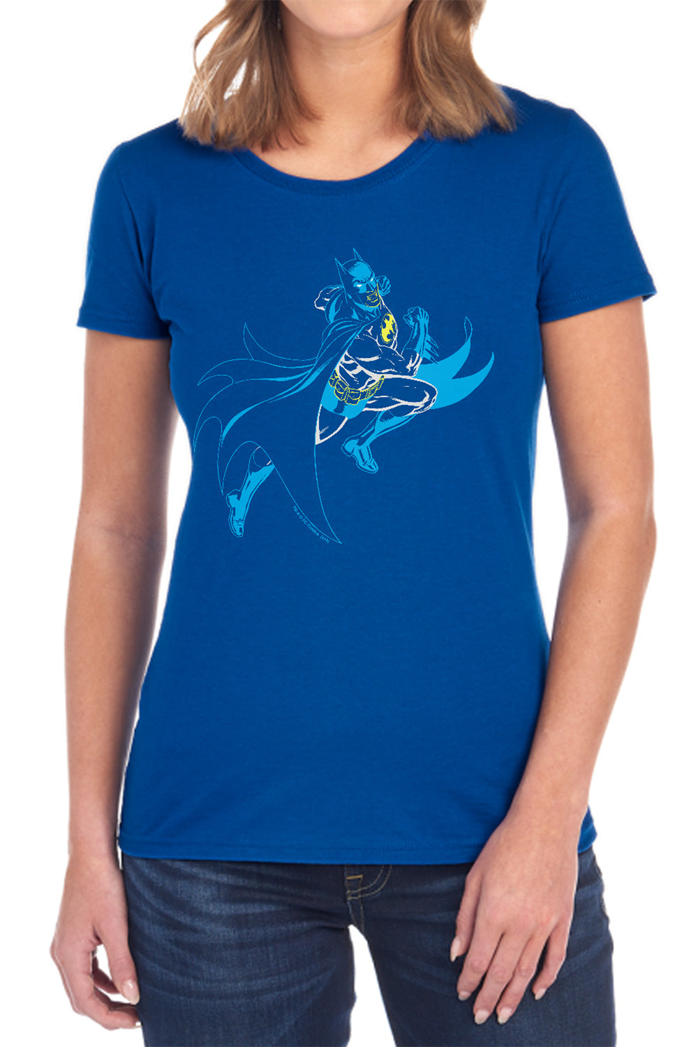 Batman Neon Batman Womens T-Shirt
