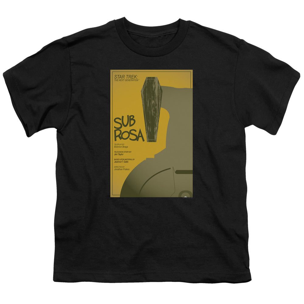 Star Trek Sub Rosa Black Youth/Toddler T-Shirt