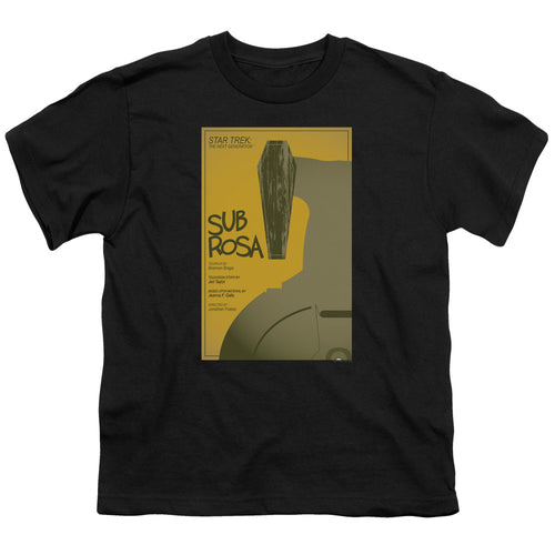 Star Trek Sub Rosa Black Youth/Toddler T-Shirt