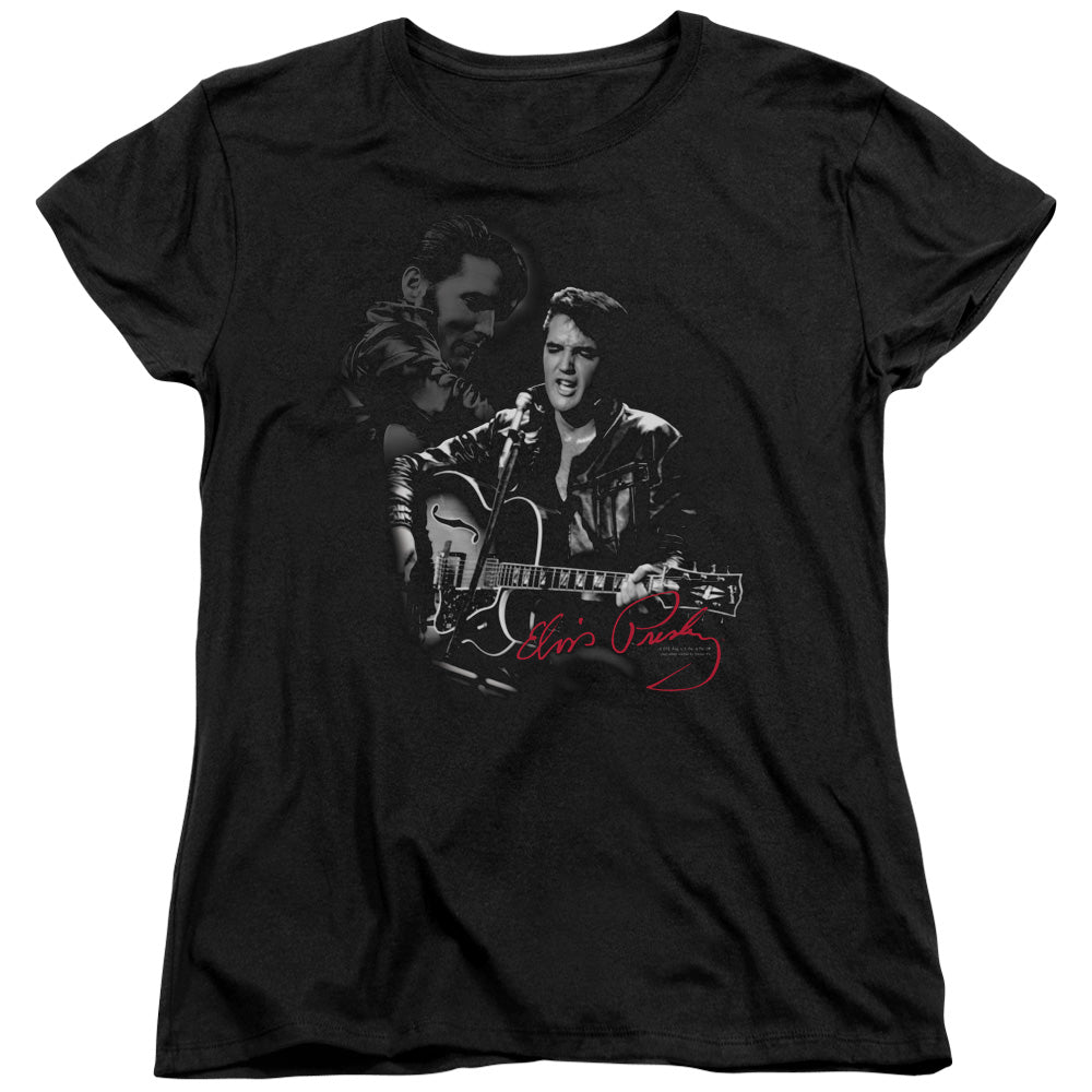 Elvis Presley Show Stopper Womens T-Shirt