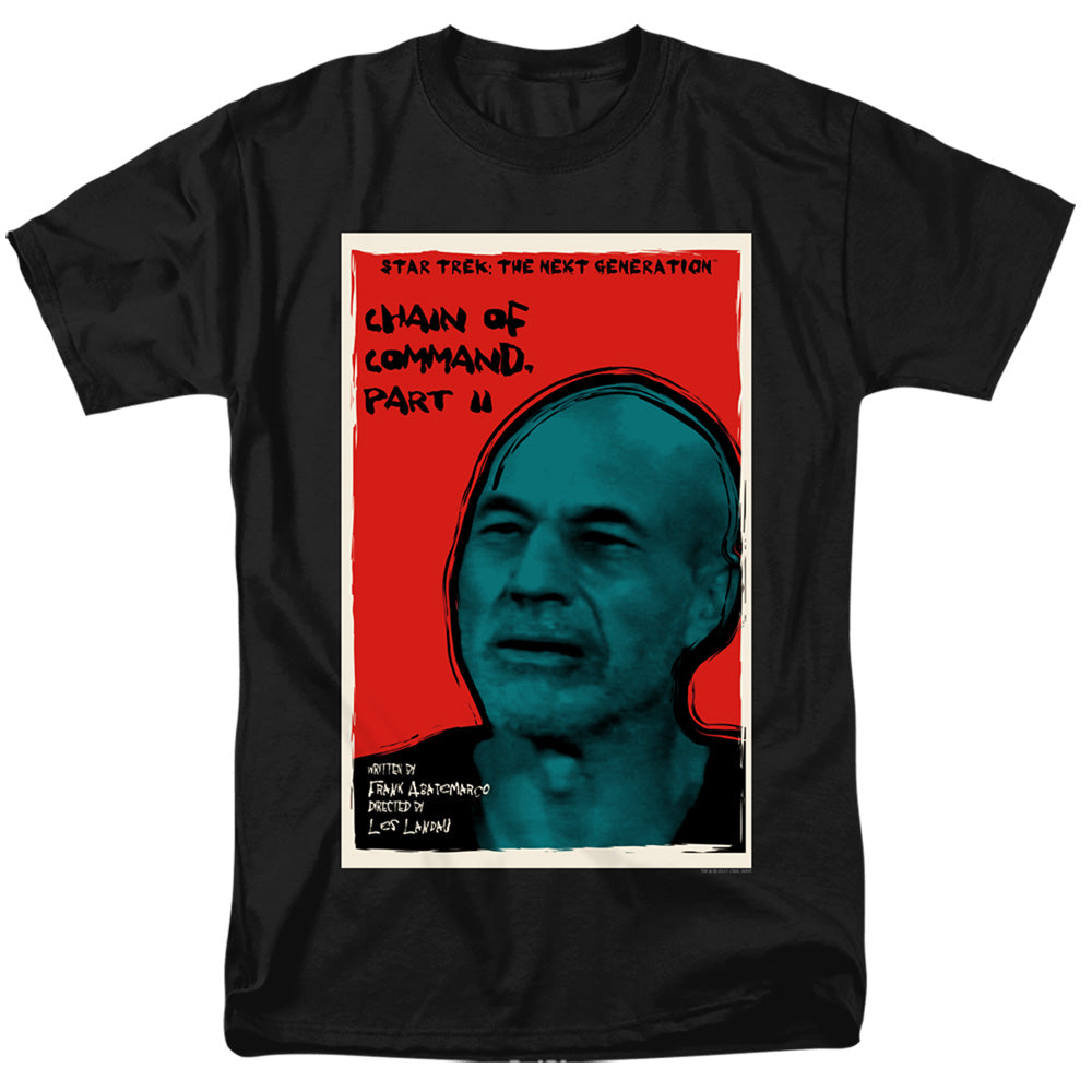 Star Trek Chain of Command Part II Black T-Shirt