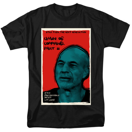 Star Trek Chain of Command Part II Black T-Shirt