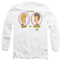 Beavis and Butthead Heads In Ovals Long Sleeve T-Shirt