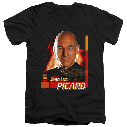 Star Trek Captain Picard V-Neck T-Shirt