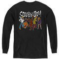 Scooby-Doo The Gang Black Youth Long Sleeve T-Shirt