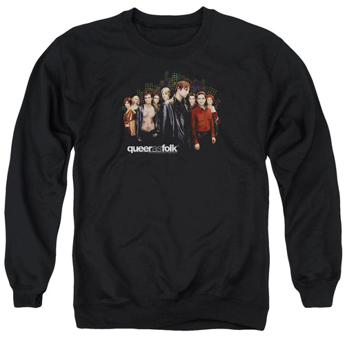 Queer as Folk Title Crewneck Sweatshirt