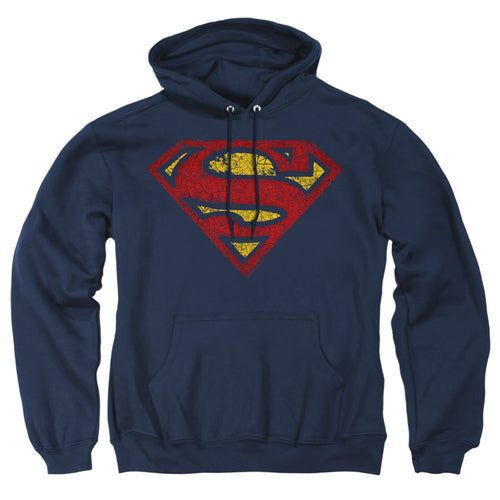 Superman Crackle S Pullover Hoodie