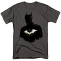 The Batman Silhouette with Riddler Logo T-Shirt
