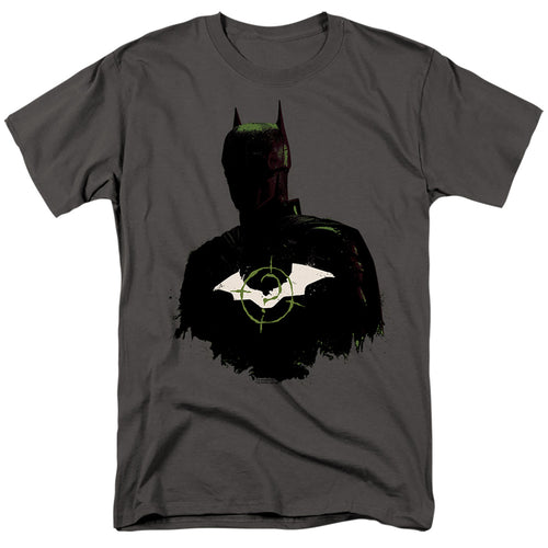 The Batman Silhouette with Riddler Logo T-Shirt