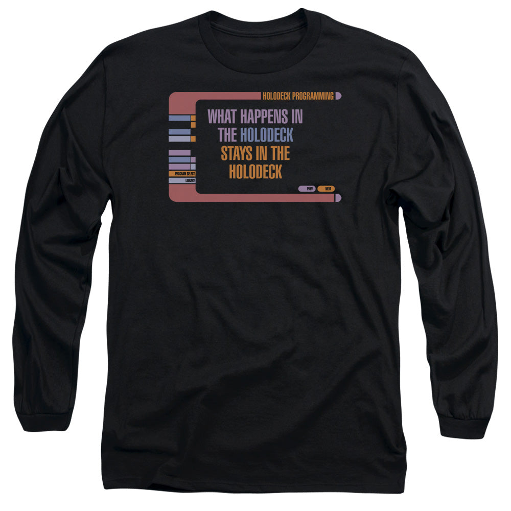 Star Trek Holodeck Secrets Long Sleeve T-Shirt