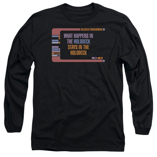 Star Trek Holodeck Secrets Long Sleeve T-Shirt