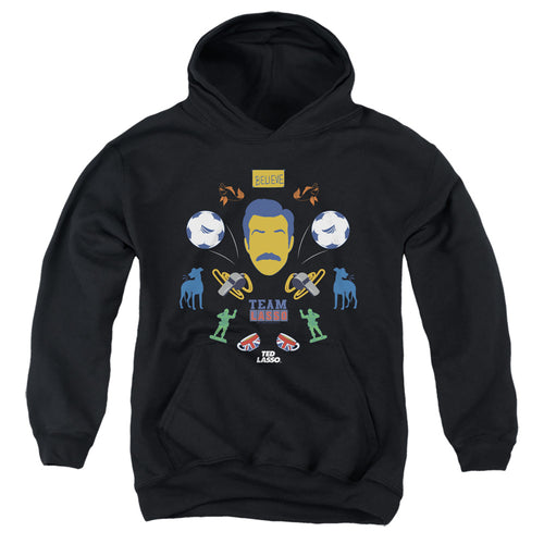 Ted Lasso Icon Collage Youth Hoodie