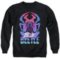 Blue Beetle Silhouette Crewneck Sweatshirt