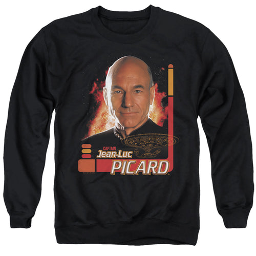 Star Trek Captain Picard Crewneck Sweatshirt