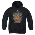 Scooby-Doo And Shaggy Chased by Monsters Youth Hoodie