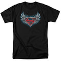 Superman Steel Wings Logo T-Shirt