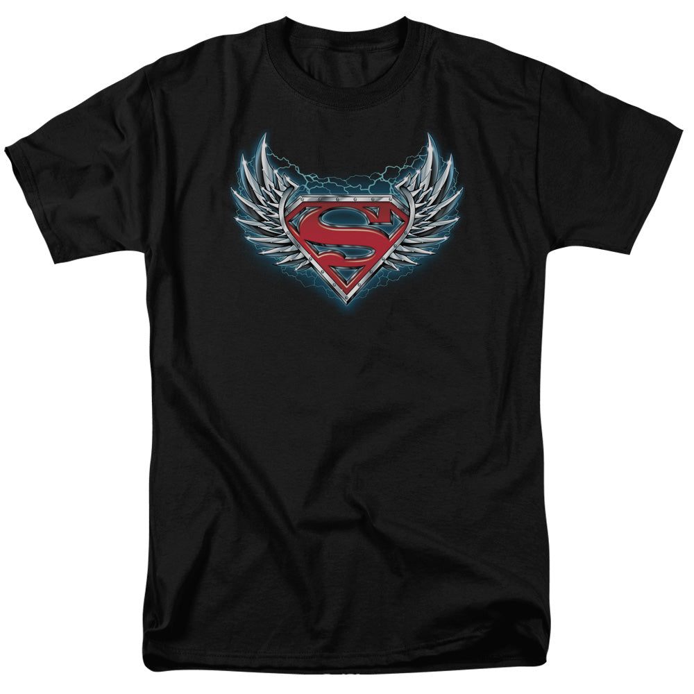 Superman Steel Wings Logo T-Shirt
