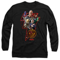 Black Adam Black Adam Character Bolt Long Sleeve T-Shirt