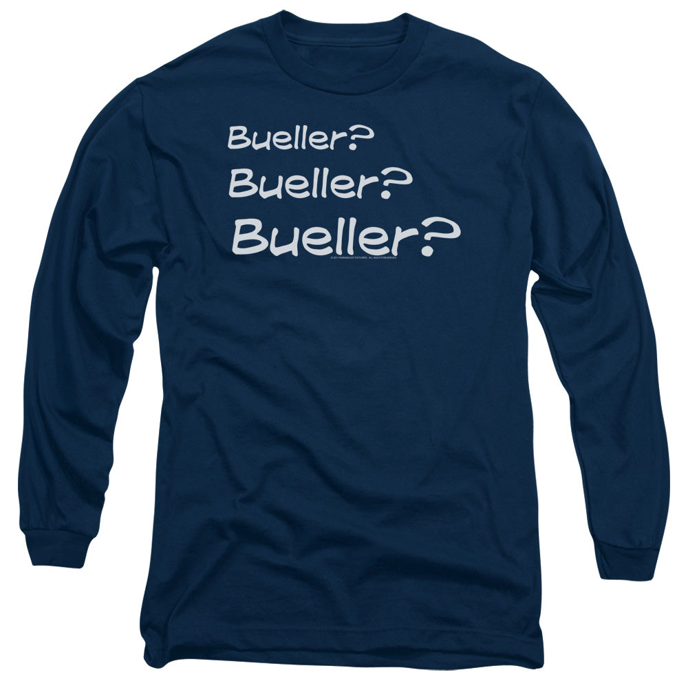 Ferris Bueller's Day Off Bueller? Long Sleeve T-Shirt