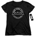 New York City Staten Island Badge Womens T-Shirt
