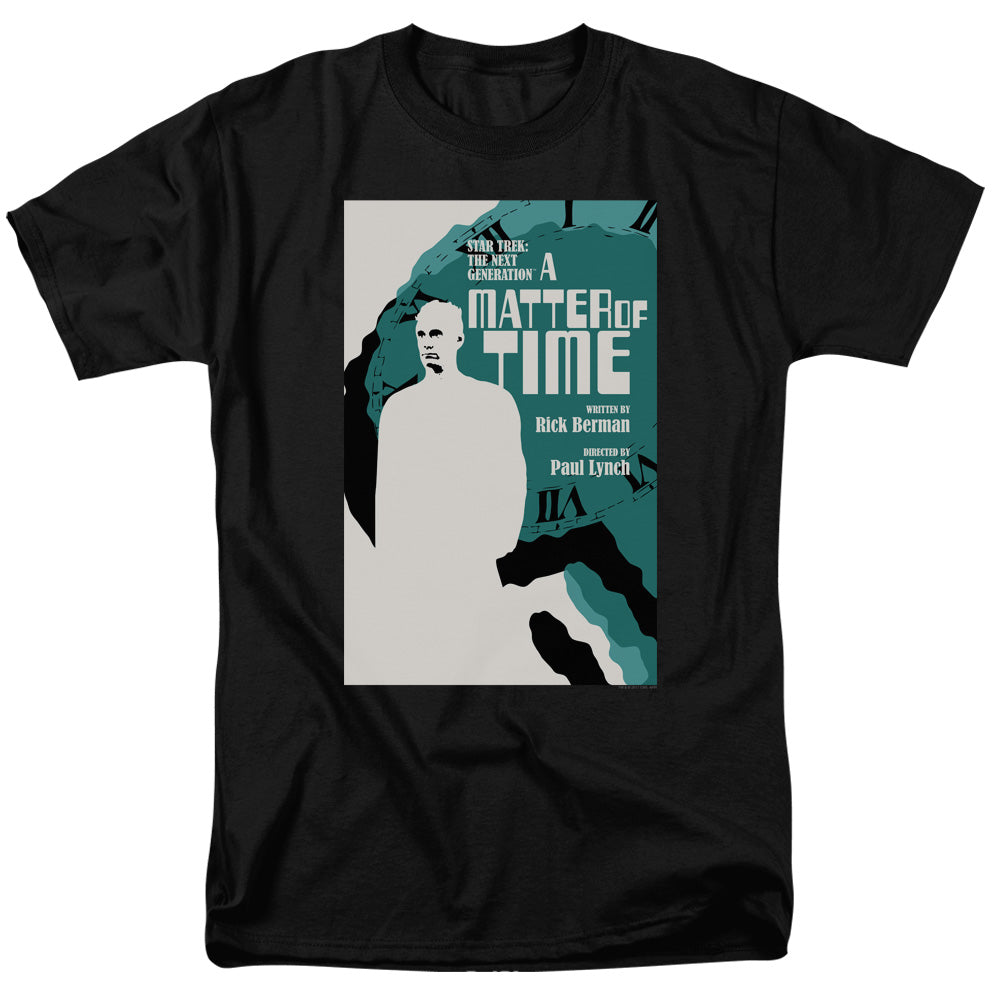 Star Trek A Matter of Time Black T-Shirt