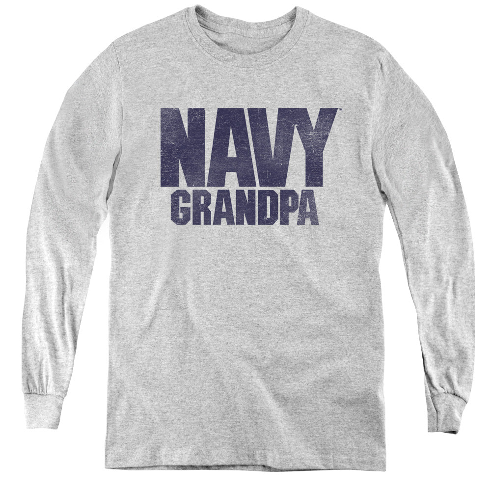 U.S. Navy Grandpa Youth Long Sleeve T-Shirt