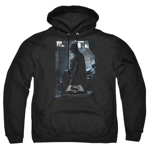 Batman v Superman Bat Poster Pullover Hoodie
