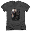 Batman v Superman Dawn V-Neck T-Shirt