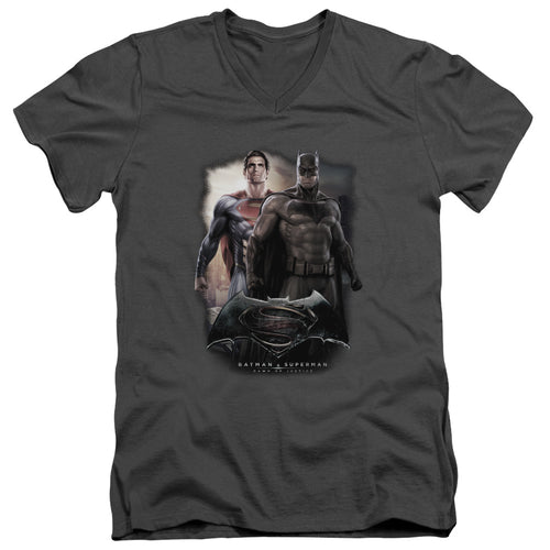 Batman v Superman Dawn V-Neck T-Shirt