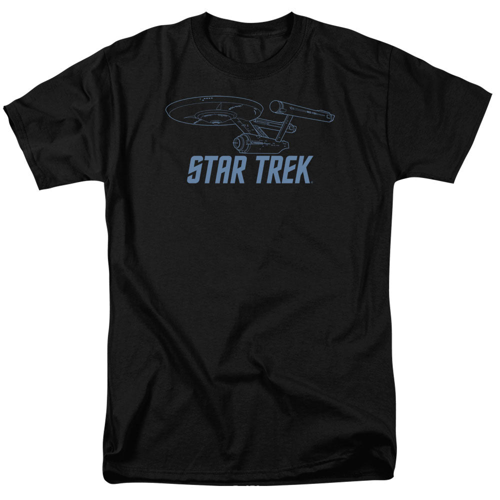 Star Trek Enterprise Outline T-Shirt