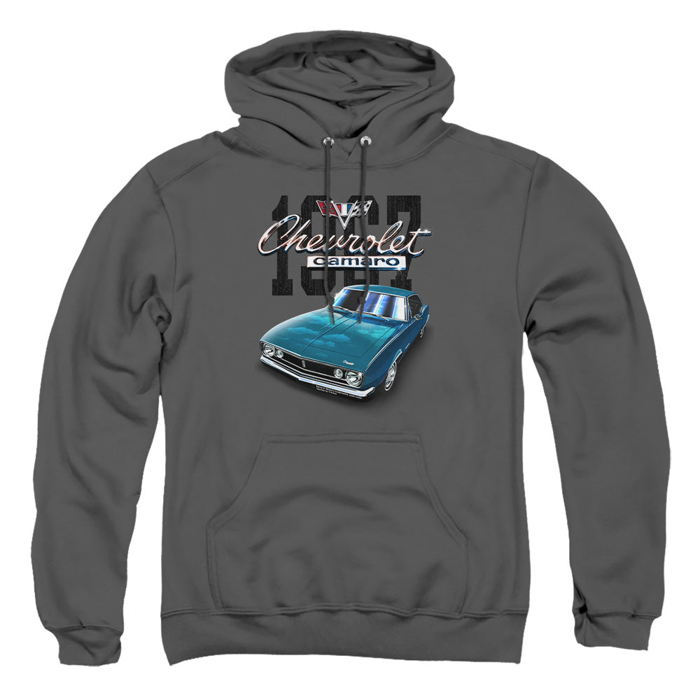 Chevy Classic Camaro Teal Pullover Hoodie