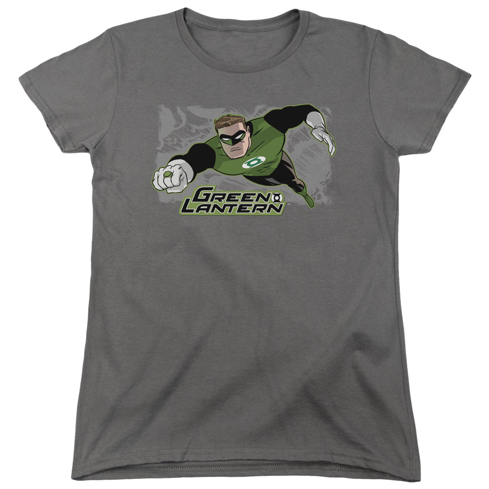 Justice League Space Cop Womens T-Shirt