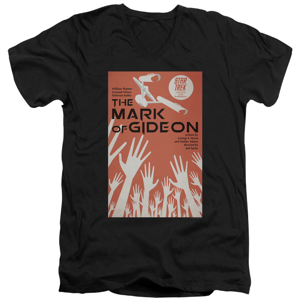Star Trek Juan Ortiz The Mark of Gideon Black V-Neck T-Shirt