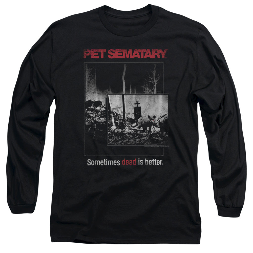 Pet Sematary Cat Poster Long Sleeve T-Shirt