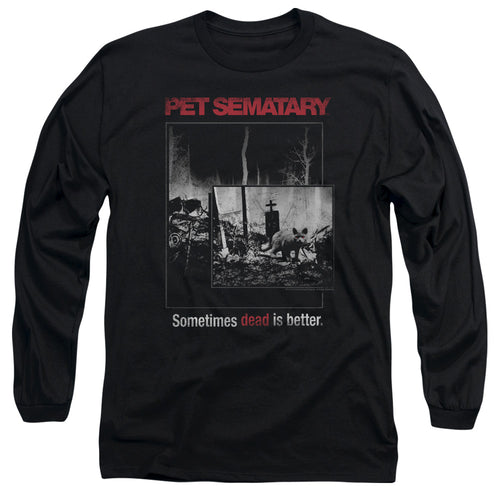 Pet Sematary Cat Poster Long Sleeve T-Shirt