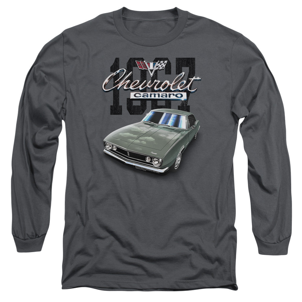 Chevy Classic Camaro Green Long Sleeve T-Shirt