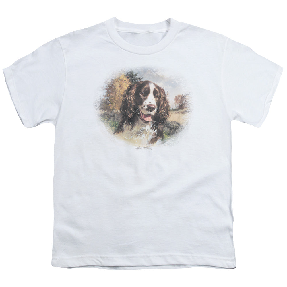Wild Wings Springer Spaniel Head Youth/Toddler T-Shirt