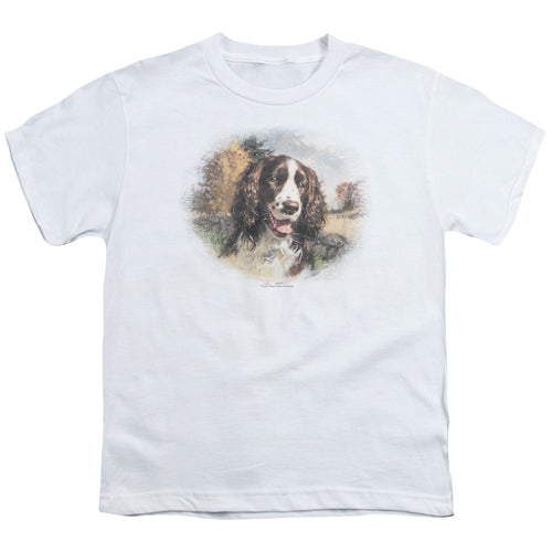 Wild Wings Springer Spaniel Head Youth/Toddler T-Shirt