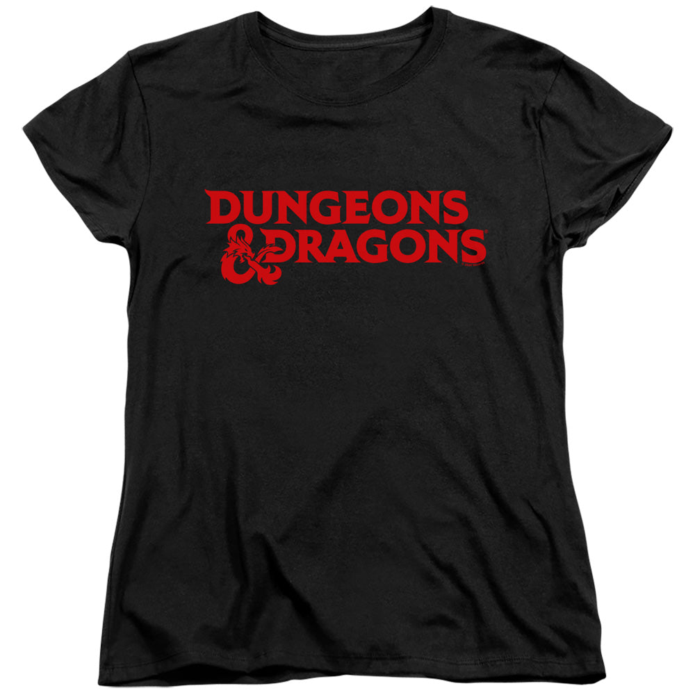 Dungeons & Dragons Type Logo Womens T-Shirt