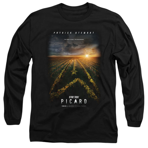 Star Trek Picard Poster Long Sleeve T-Shirt