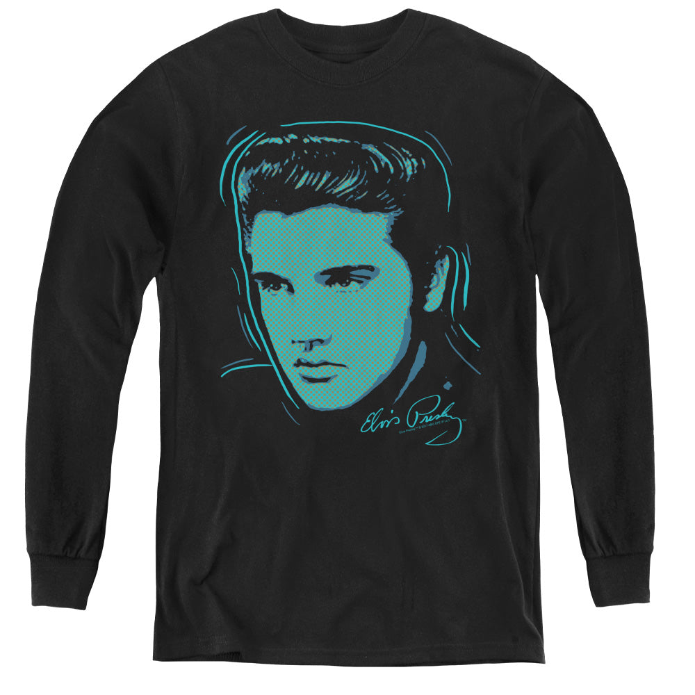 Elvis Presley Young Dots Youth Long Sleeve T-Shirt