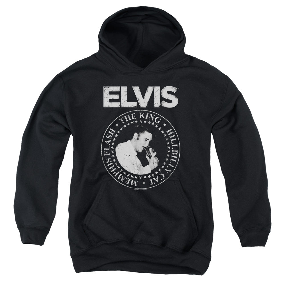 Elvis Presley Rock King Youth Hoodie