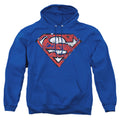 Superman Ripped and Shredded Pullover Hoodie